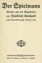 [Gutenberg 62539] • Der Spielmann · Roman aus der Gegenwart